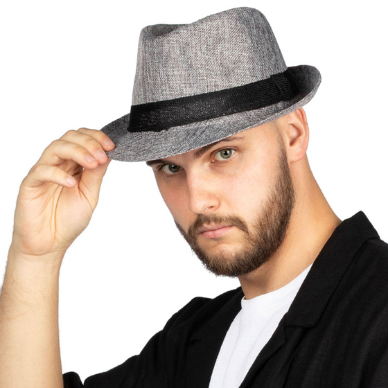 KAPELUSZ Alessio MĘSKI PLECIONY lato HAWANA letni PANAMA rozmiar 59-60