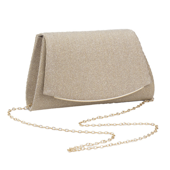 Torebka KOPERTÓWKA WIECZOROWA ŁAŃCUSZEK elegancka WIZYTOWA