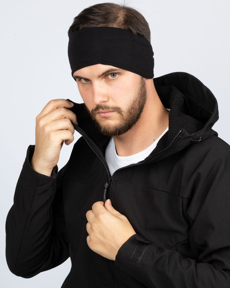 OPASKA DO WŁOSÓW szeroka MĘSKA sportowa elastyczna NA GŁOWĘ