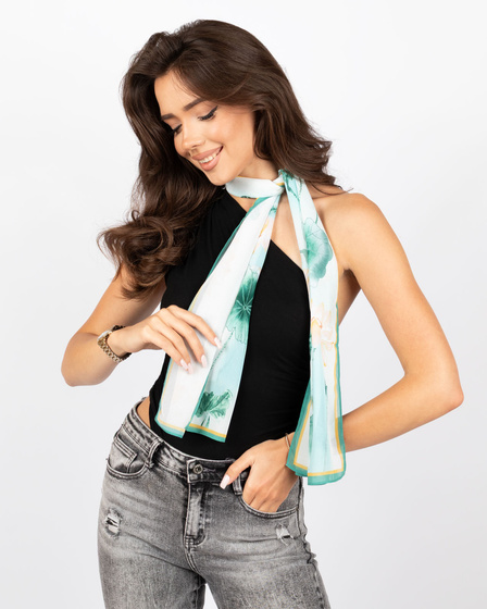 APASZKA CHUSTA DAMSKA Alessio na szyję chustka gawroszka LEKKA ZWIEWNA