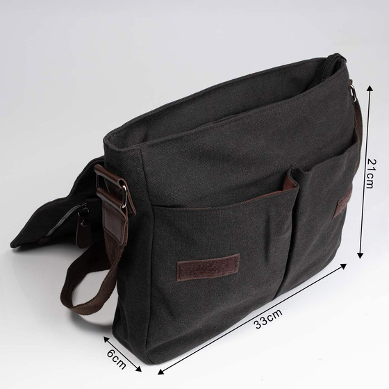 TORBA na ramię DUŻA miejska LISTONOSZKA