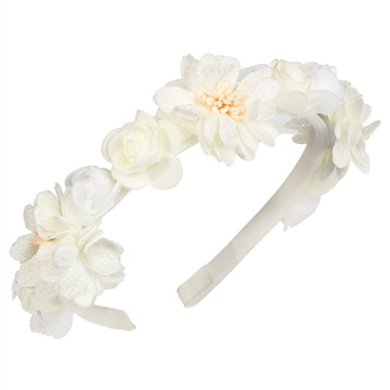 OPASKA DO WŁOSÓW damska ŚLUB kwiaty PANIEŃSKI