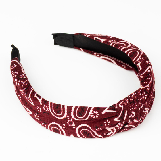 OPASKA DO WŁOSÓW SZEROKA węzeł BANDAMKA