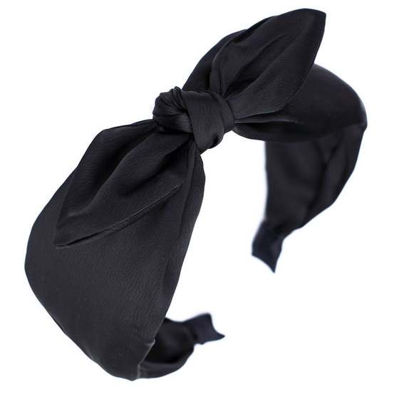 OPASKA DO WŁOSÓW kokarda SZEROKA węzeł pin up gładka