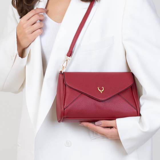 Alessio TOREBKA Damska CROSSBODY KOPERTÓWKA LISTONOSZKA na ramię PASEK