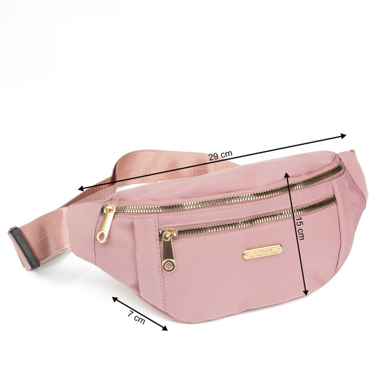 Alessio NERKA SASZETKA TOREBKA damska na PAS lub NA RAMIĘ CROSSBODY