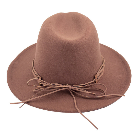 KAPELUSZ damski elegancki FILC boho PANAMA filcowy