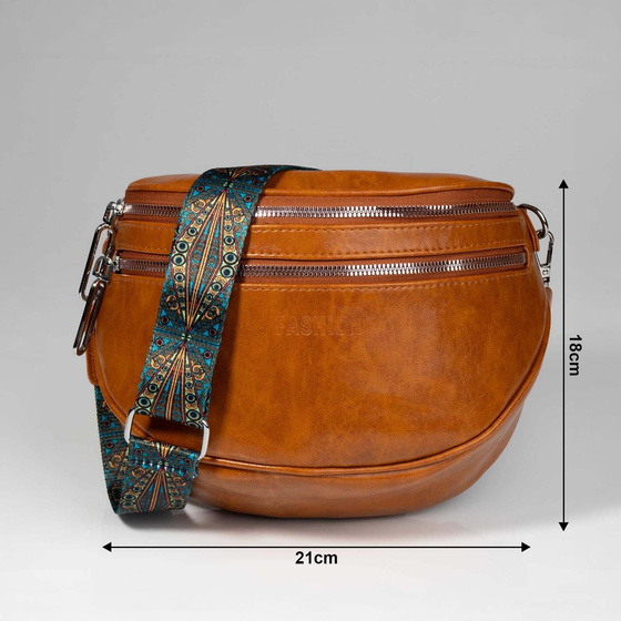 Alessio NERKA SASZETKA TOREBKA damska NA RAMIĘ lub na PAS CROSSBODY