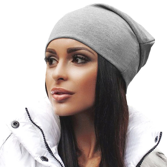 Czapka BEANIE damska męska smerfetka MŁODZIEŻOWA oversize wiosna-jesień