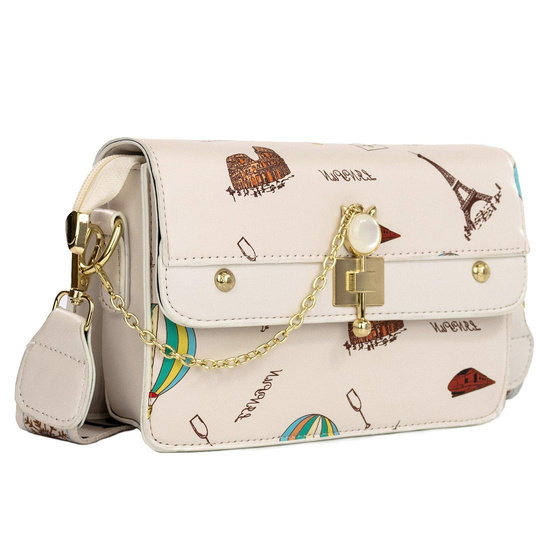 Alessio TOREBKA mała miejska KUFEREK torba DAMSKA LISTONOSZKA