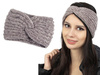OPASKA DO WŁOSÓW damska na głowę ZIMOWA CIEPŁA turban WĘZEŁ