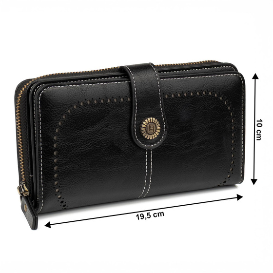 PORTFEL damski Alessio DUŻY PORTMONETKA