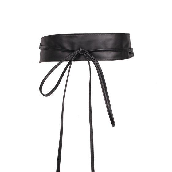 PASEK damski WIĄZANY do sukienki BOHO szeroki