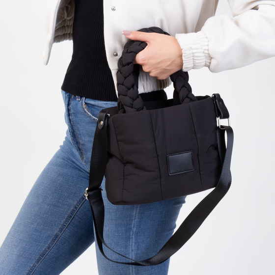 Alessio TOREBKA Damska PIKOWANA Pojemna KLASYCZNA QUILTED