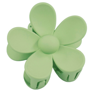 SPINKA DO WŁOSÓW duża klamra matowa klamerka żabka szczęka KWIAT