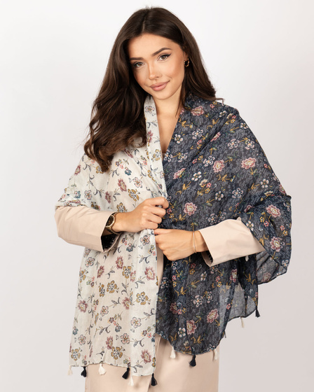 CHUSTA Damska SZAL SZALIK Alessio na SZYJĘ na GŁOWĘ chustka LEKKA ZWIEWNA