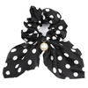 GUMKA DO WŁOSÓW frotka SCRUNCHES kropki PERŁA 