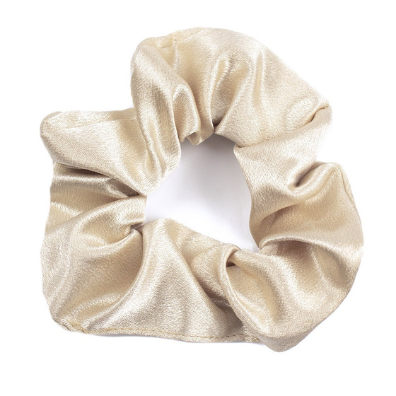 GUMKA do włosów aksamitka SRUNCHIES KREMOWA