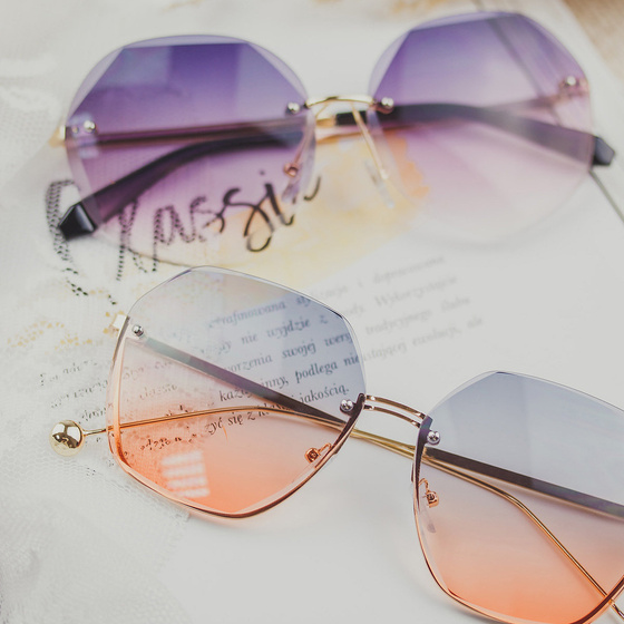 OKULARY przeciwsłoneczne DAMSKIE glamour