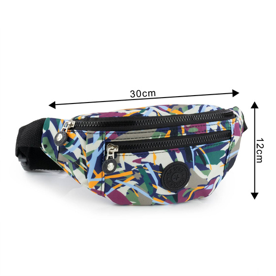 Alessio NERKA SASZETKA TOREBKA damska na PAS lub NA RAMIĘ CROSSBODY