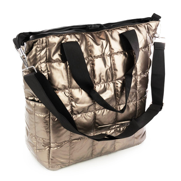 Alessio TOREBKA Damska PIKOWANA TORBA KLASYCZNA Shopper QUILTED