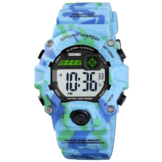 Zegarek DZIECIĘCY SKMEI 1484 moro blue DATOWNIK