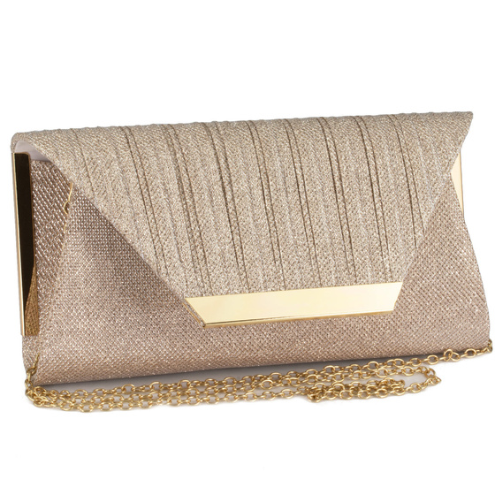 Torebka KOPERTÓWKA wieczorowa damska wizytowa ŁAŃCUSZEK elegancka