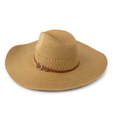 KAPELUSZ fedora letni SŁOMIANY DAMSKI MĘSKI panama SŁOMKOWY pleciony