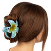 KLAMRA KWIAT szczęka duża SPINKA do włosów kwiatek HAWAJSKA KWIAT PLUMERII
