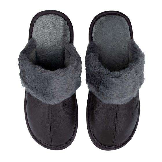 KAPCIE MĘSKIE Alessio domowe OCIEPLANE MIĘKKIE Futerko r. 41-42