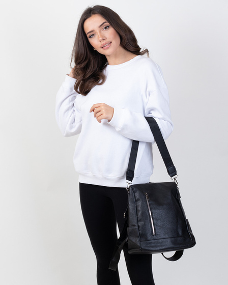 Alessio PLECAK POJEMNY ELEGANCKI MIEJSKI torba / plecak 2w1 ANTYKRADZIEŻOWY