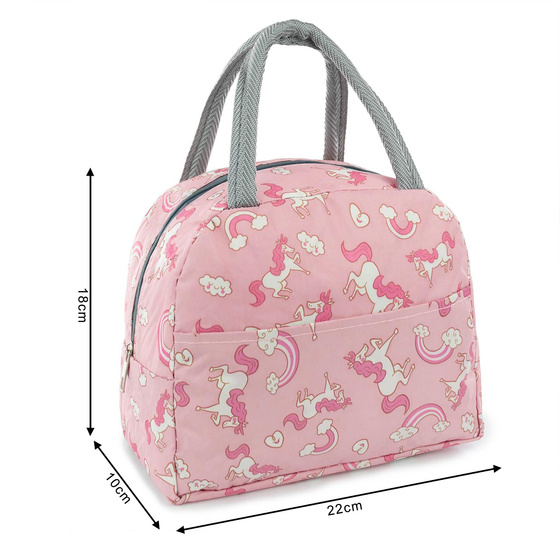 Alessio TORBA TERMICZNA ŚNIADANIOWA IZOLACYJNA do szkoły piknik LUNCH BOX