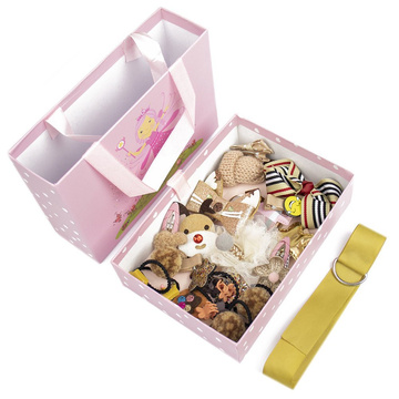 ZESTAW DLA DZIEWCZYNKI żółty SPINKI gumki PREZENT