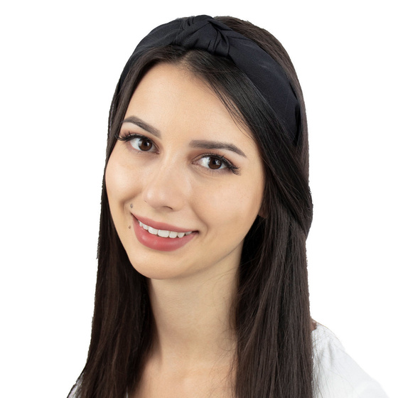 OPASKA DO WŁOSÓW TURBAN WĘZEŁ bowknot