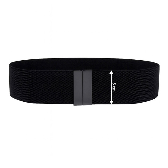 SZEROKI PASEK DAMSKI Alessio DO SUKIENKI elastyczny GUMA Rozmiar M/L