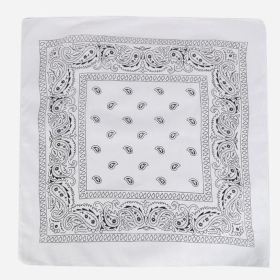 BANDAMKA BANDANA Alessio CHUSTKA CHUSTA biała