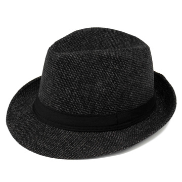 KAPELUSZ czapka Alessio MĘSKI damski WIOSNA JESIEŃ FEDORA