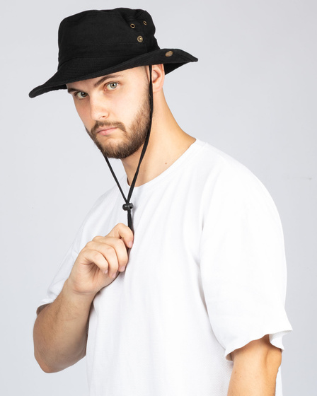 KAPELUSZ letni MĘSKI WĘDKARSKI Na Ryby bucket SAFARI