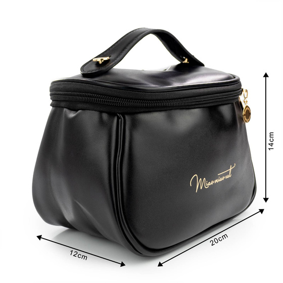 KOSMETYCZKA podróżna duża DAMSKA KUFEREK ORGANIZER na kosmetyki