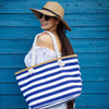 TORBA plażowa LATO damska DUŻA miejska SHOPPER na plaże
