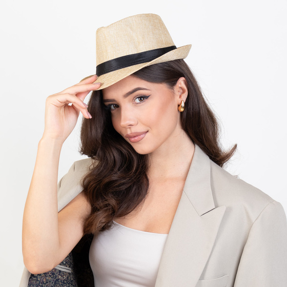 KAPELUSZ DAMSKI MĘSKI SŁOMKOWY lato PANAMA letni HAWANA