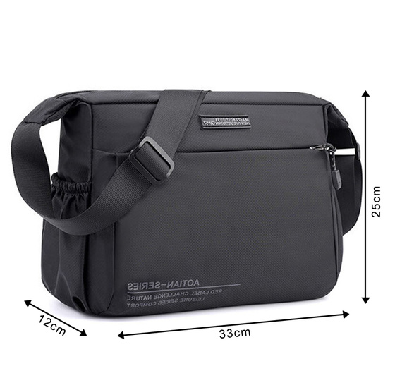 LISTONOSZKA SASZETKA torba na ramię MIEJSKA POJEMNA