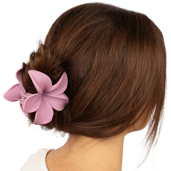 SPINKA DO WŁOSÓW klamra żabka szczęka Kwiat Plumerii KWIAT HAWAJSKI