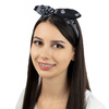 OPASKA do włosów na głowę PIN UP BANDAMKA kokarda na gumce