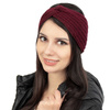 OPASKA DO WŁOSÓW zimowa TURBAN damska NA GŁOWĘ WĘZEŁ