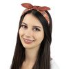 OPASKA DO WŁOSÓW pin up SZEROKA KWIATY kokarda