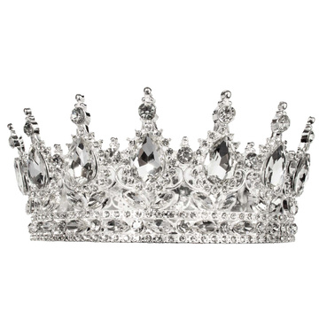 KORONA ŚLUB ozdoba do włosów diadem ŚLUBNY KRYSZTAŁY