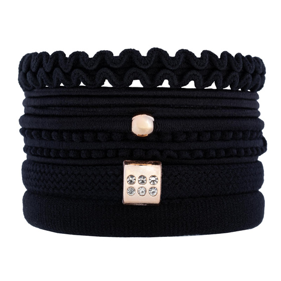 FROTKI GUMKI DO WŁOSÓW zestaw gumek 6 SZTUK