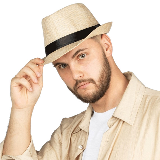 KAPELUSZ DAMSKI MĘSKI SŁOMKOWY lato PANAMA letni HAWANA