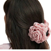 SPINKA ozdoba DO WŁOSÓW duża klamra KWIAT klasyczna elegancka